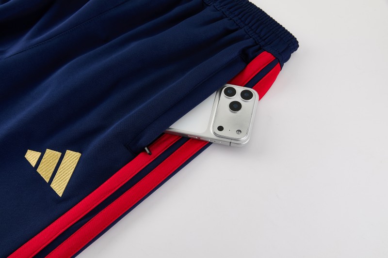 26/27 FC Bayern München 02  White Full Zipper Jacket + Long Pants
