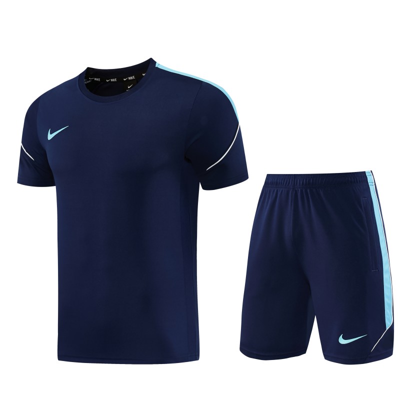 26/27 Nike 10 Royal Blue Short Sleeve+Soccer Shorts