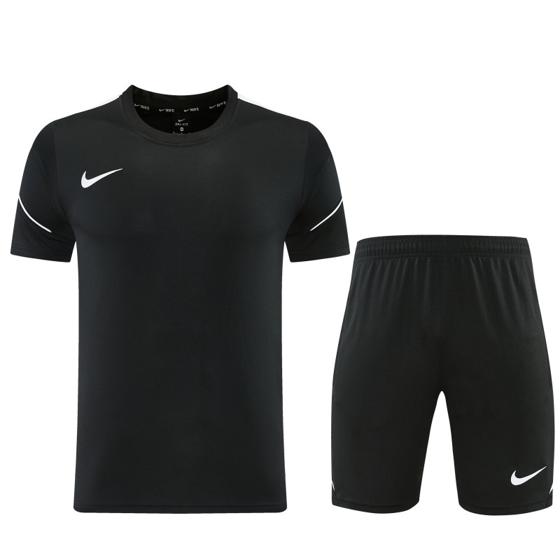 26/27 Nike 10  Black Short Sleeve+Soccer Shorts