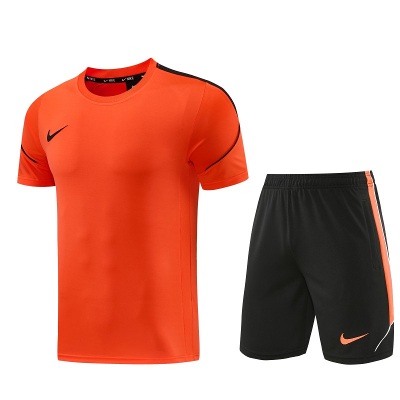 26/27 Nike 10  Orange Short Sleeve+Soccer Shorts