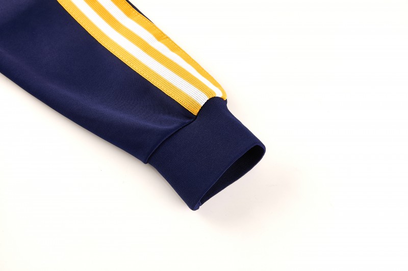 26/27 Real Madrid Navy Full Zipper Jacket Tracksuit + Long Pants