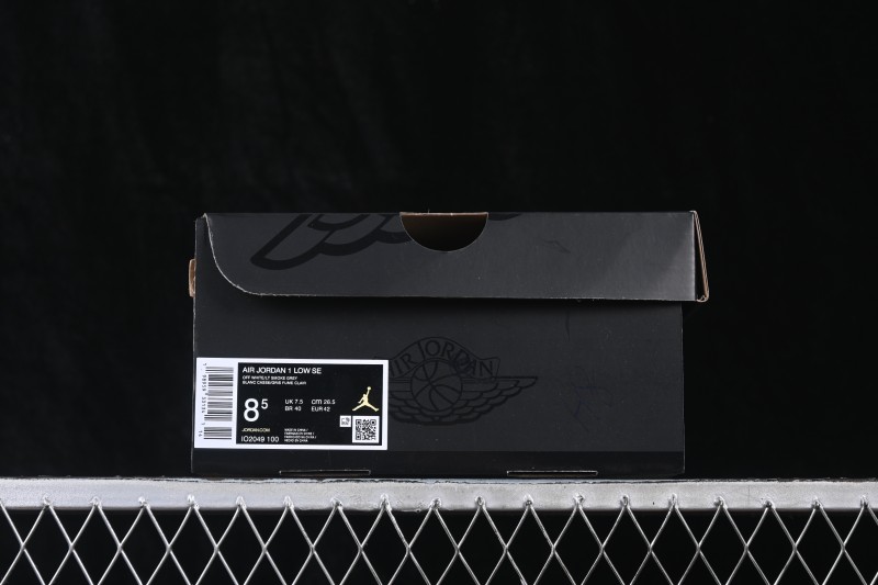 Nike Air Jordan 1 Low AJ1 Light Grey Colorblock Low-Top Retro Culture Basketball Shoes - IO2049-100
