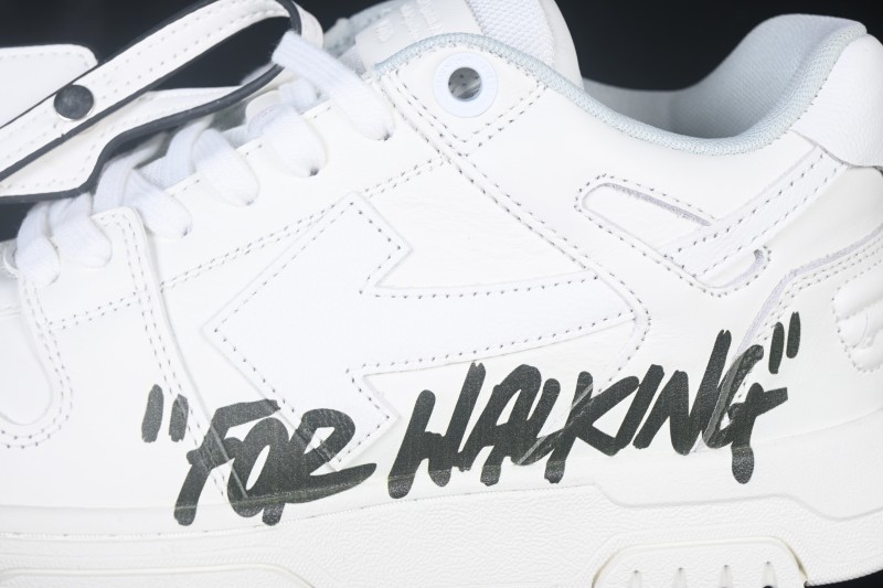 Off-White Out Of Office Low-Top Sneakers Classic White Black - WMD4