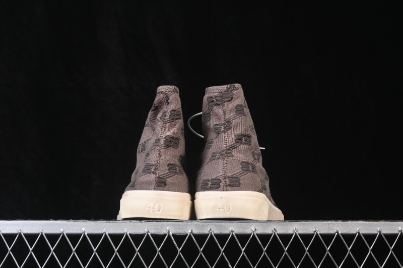 Balenciaga Paris Low Top Distressed Lace-Up Fashion Sneakers - W1RH50216