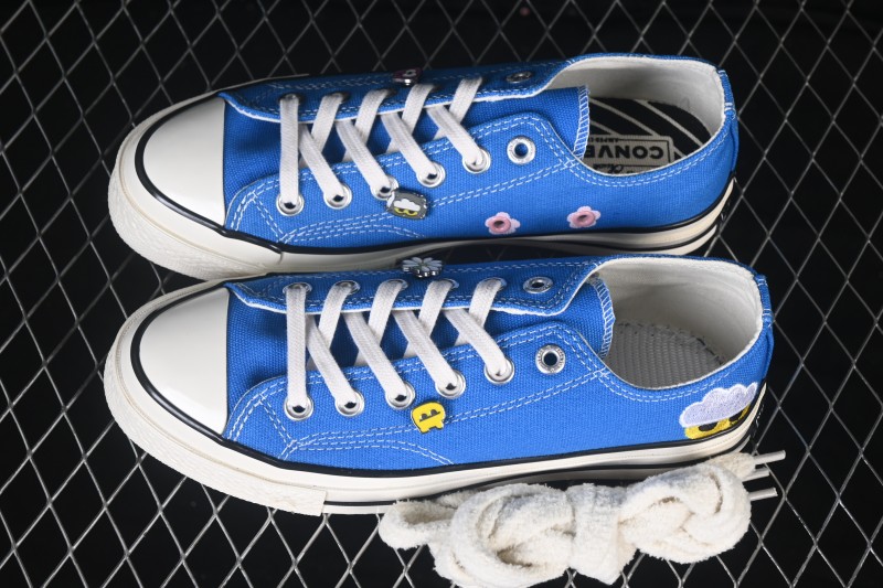 Converse Chuck 70 Low Top Canvas Sneakers Fun Collaboration - A24288C