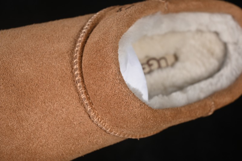 UGG Enwrap Clog Twinface Sheepskin Waterproof Low-Top Hidden Wedge Casual Shoes - 1180254 CHE