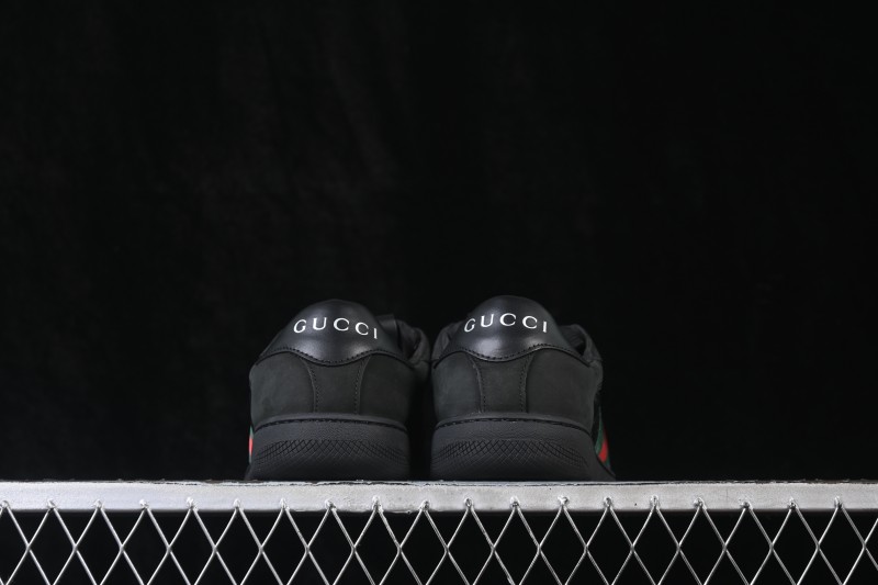 Gucci Primavera Screener Distressed Nylon Casual Sneakers - FAGIV9078