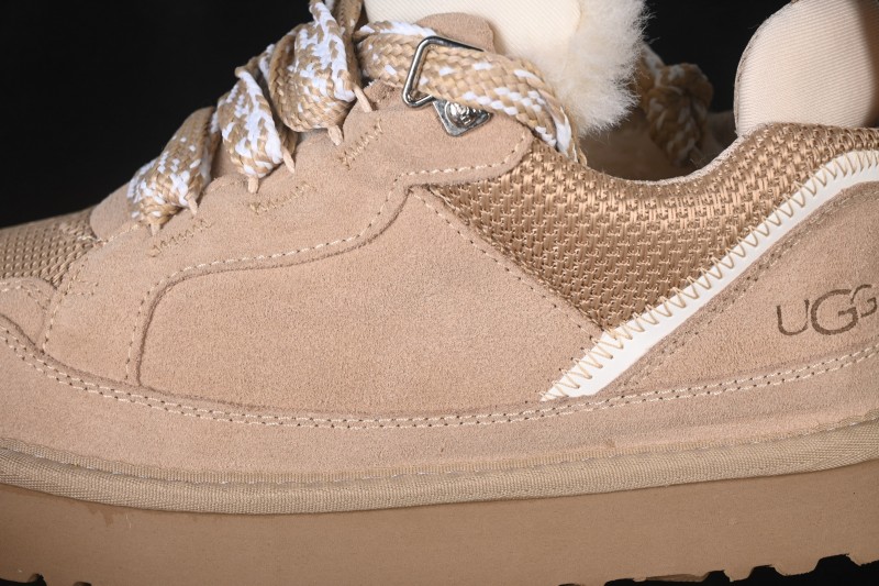 UGG Classic Ultra Mini Treadlite Dual-Tone Lace-Up Low-Top Casual Shoes - 1144032 SAN