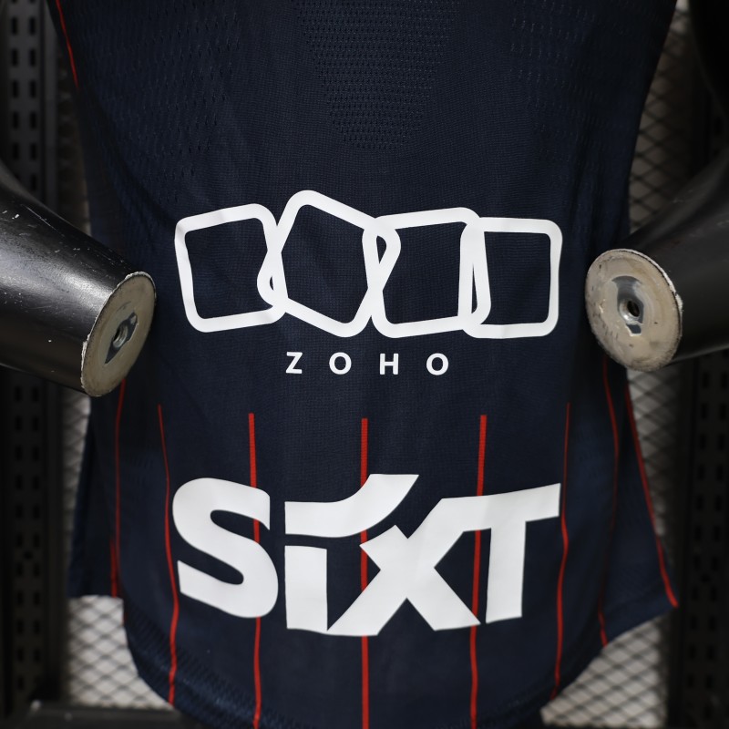 Player Version 26/27  Al-Qadsiah Third Navy Red Jersey