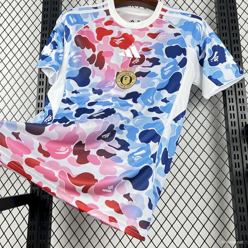 2025/26 Mens Adidas X BAPE Camo Jersey