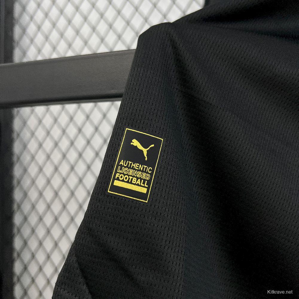 2025/26 Mens Manchester City Away Long Sleeve Jersey