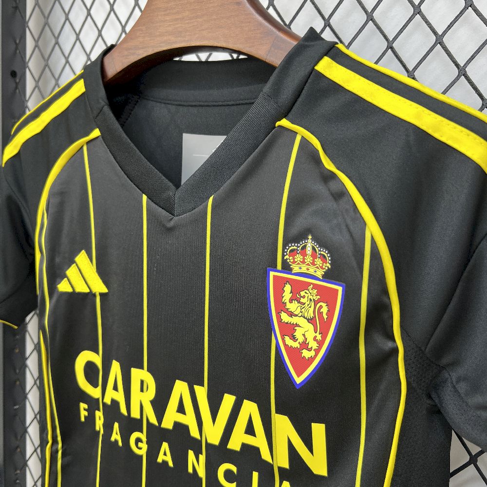 2025/26 Kids Real Zaragoza Away Kit