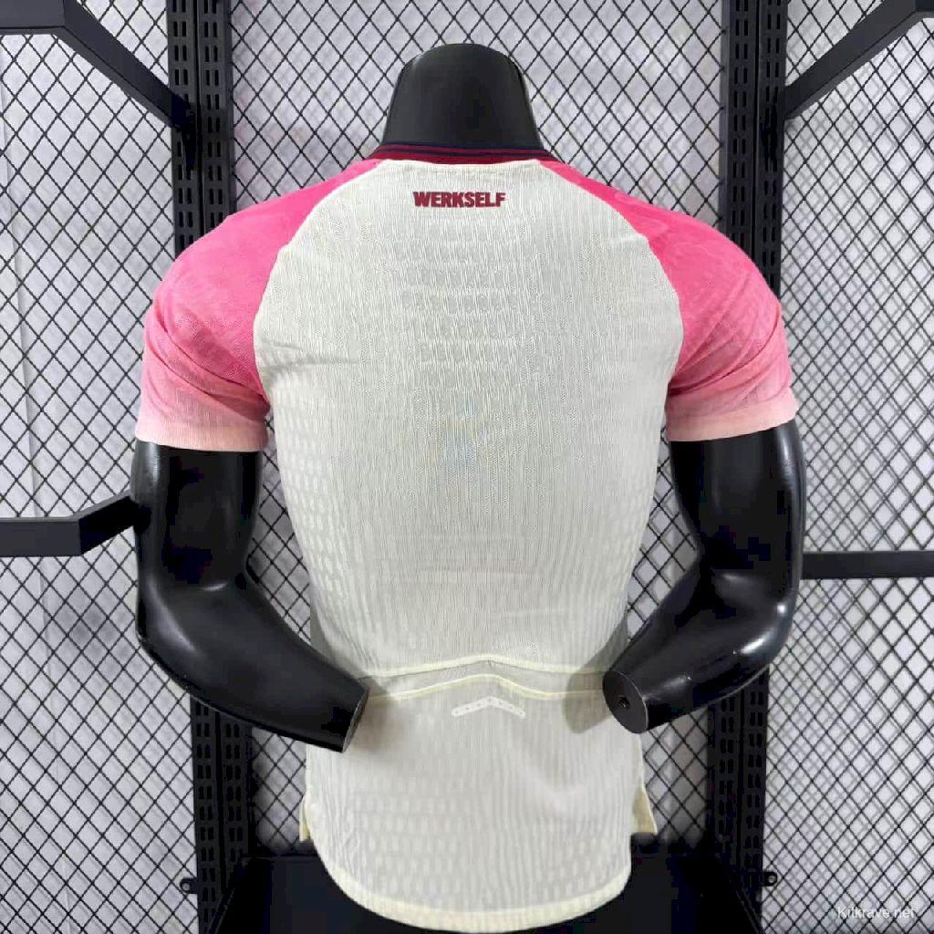 2025/26 Player Version Mens Bayer 04 Leverkusen Away Jersey