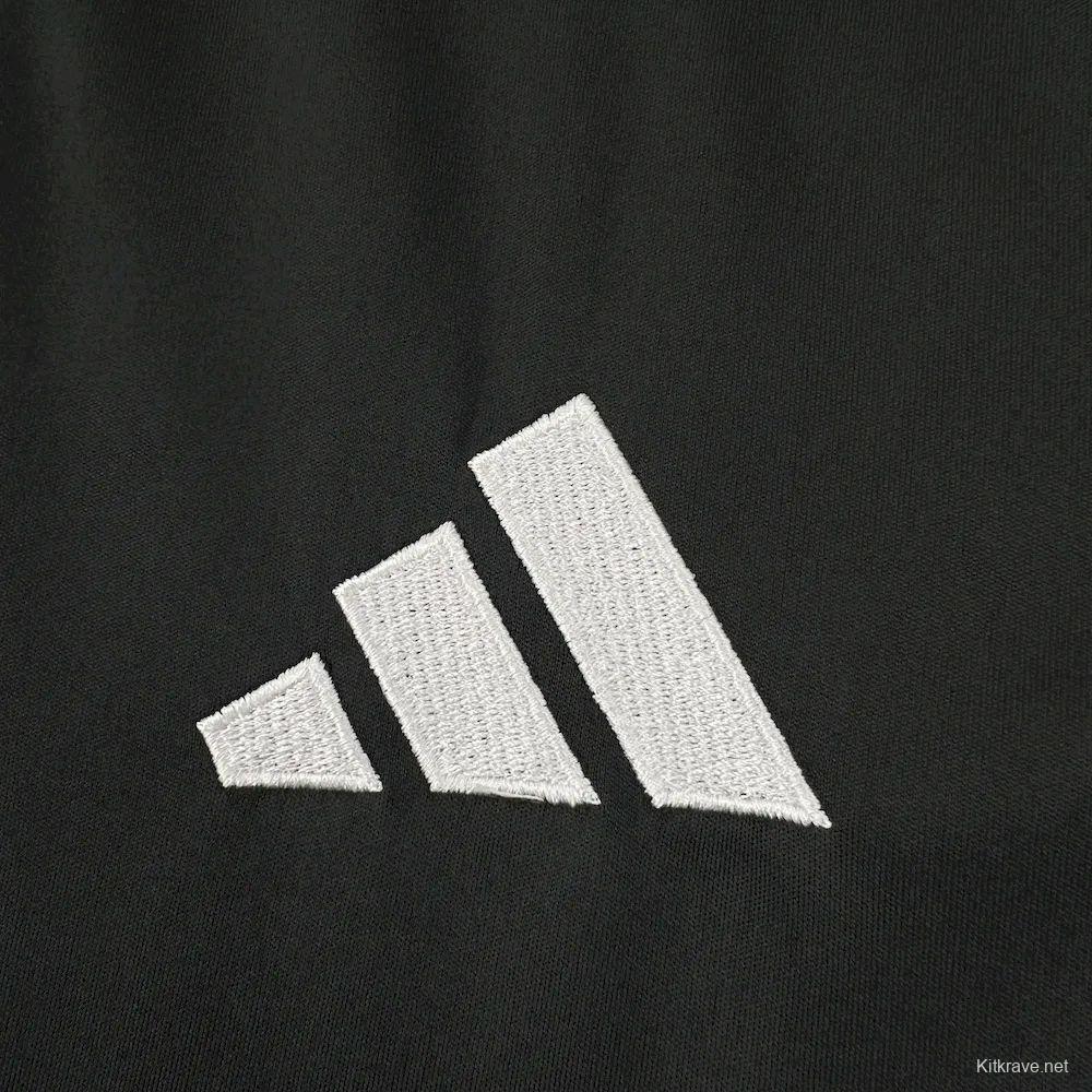 2025/26 Mens Sevilla FC Black Travel Polo Jersey