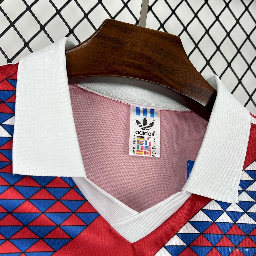 1990 Retro Slovakia Home Jersey