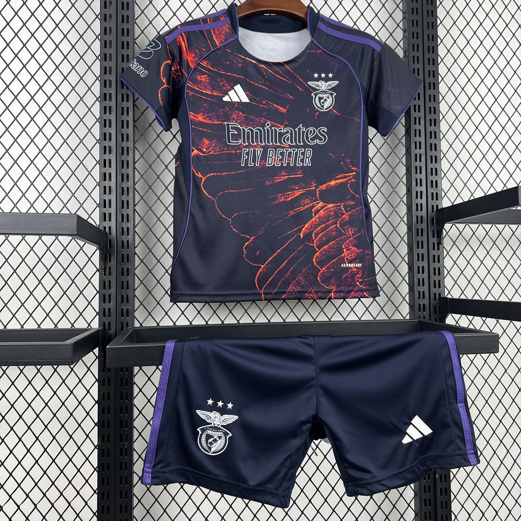 2025/26 Kids Benfica Fourth Kit