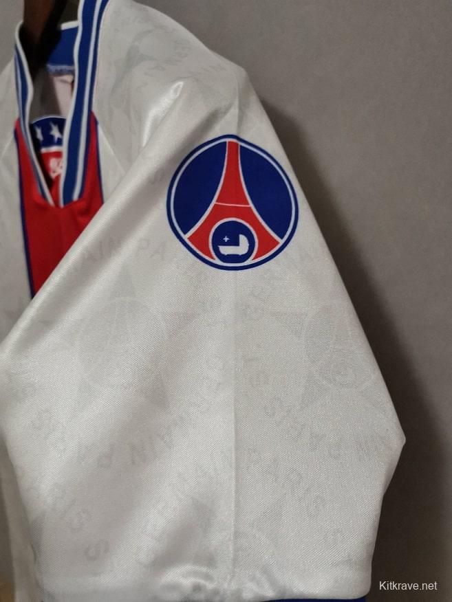 Retro 94/95 PSG White Away Jersey