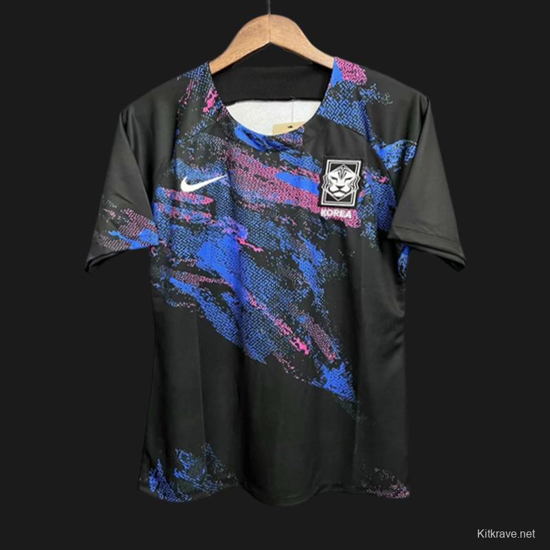 2023 South Korea Black Training Jersey