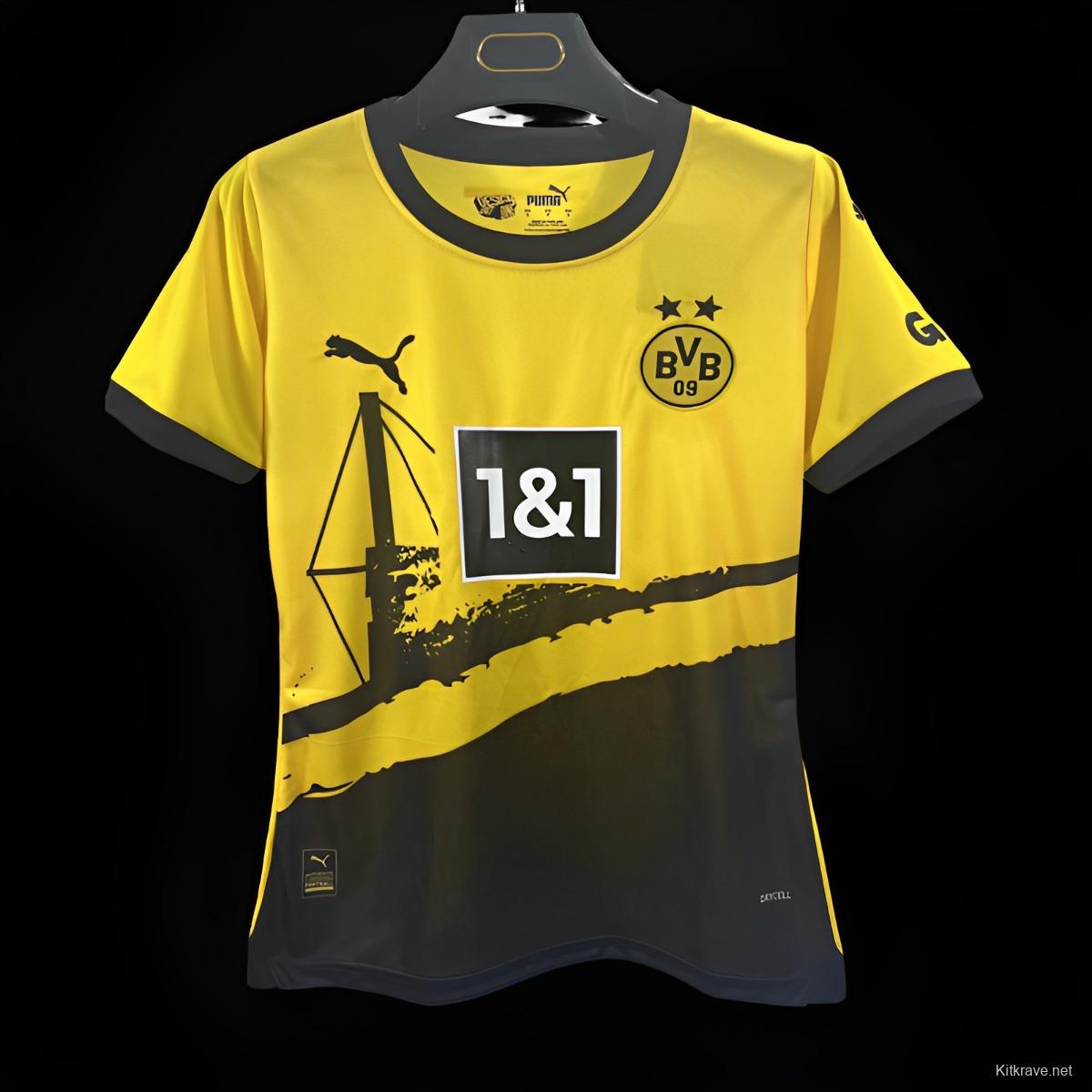 23/24 Women Borussia Dortmund Home Jersey