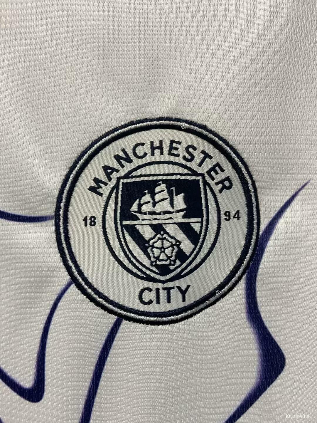 24/25 Manchester City Away White Jersey