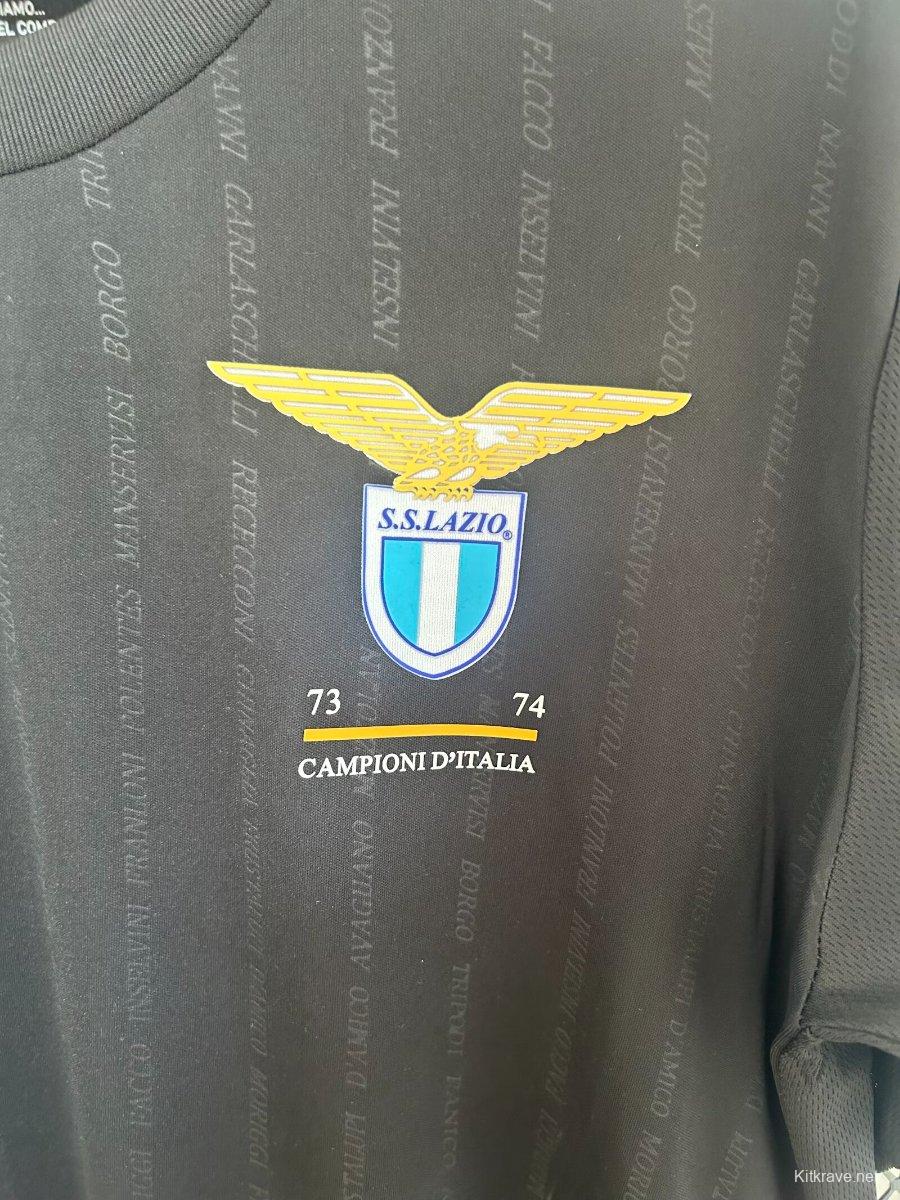 23/24 SS Lazio Black 50th Anniversary Jersey