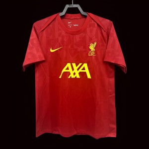 24/25 Liverpool Red Training Pre-match Jersey