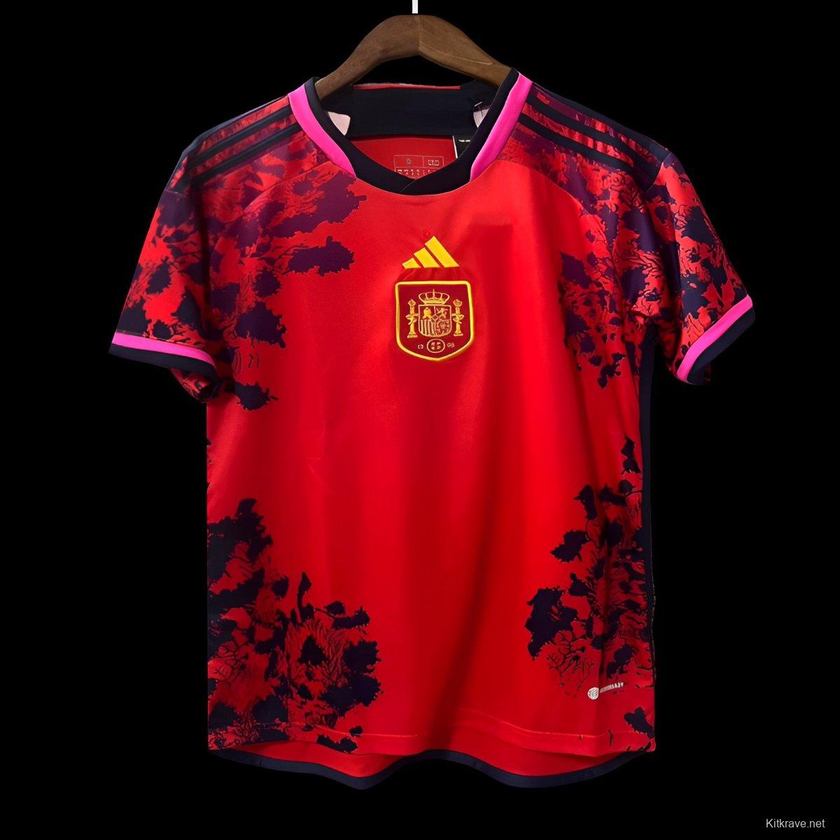 2024 Spain Red Special Jersey