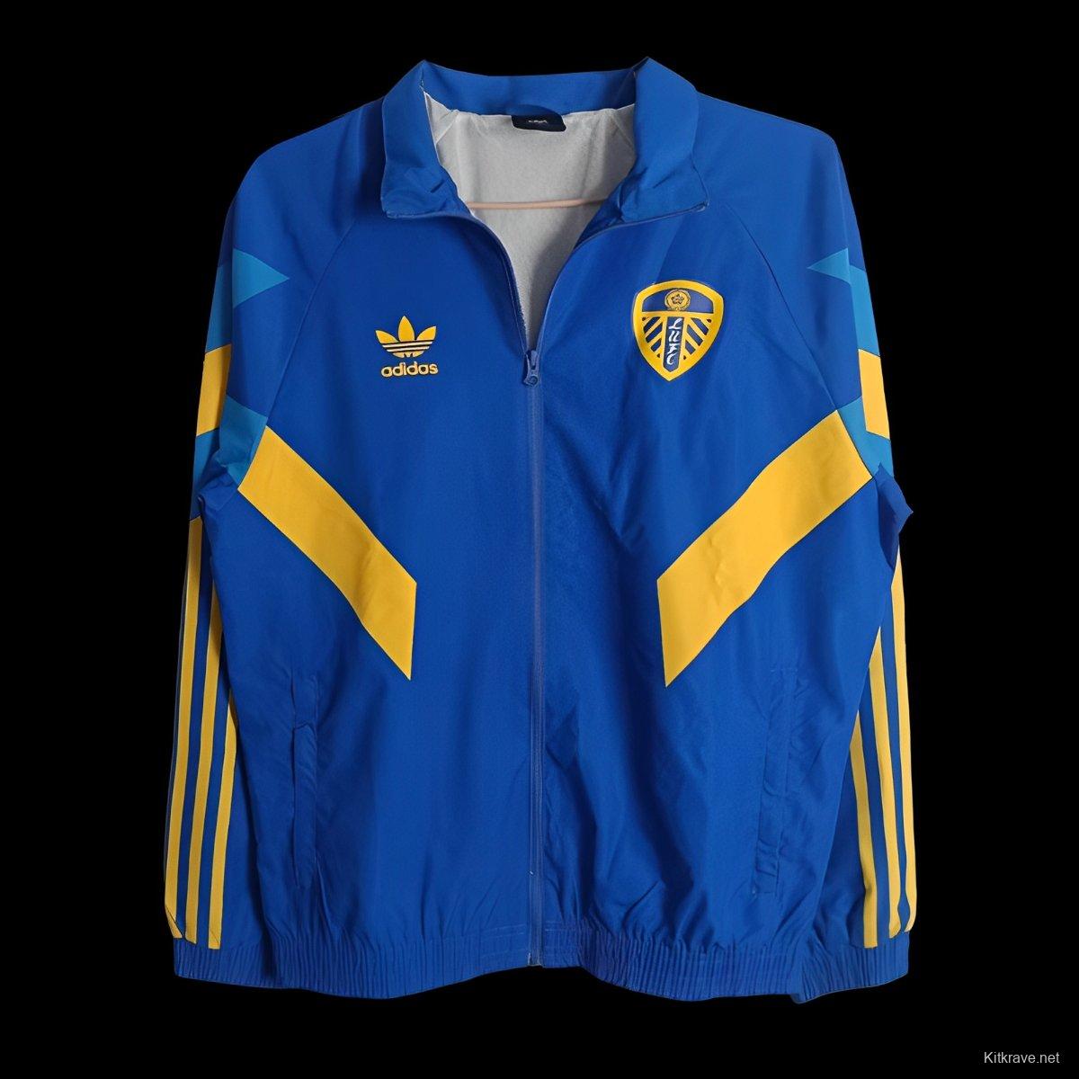 2025 Leeds United Blue Windbreaker