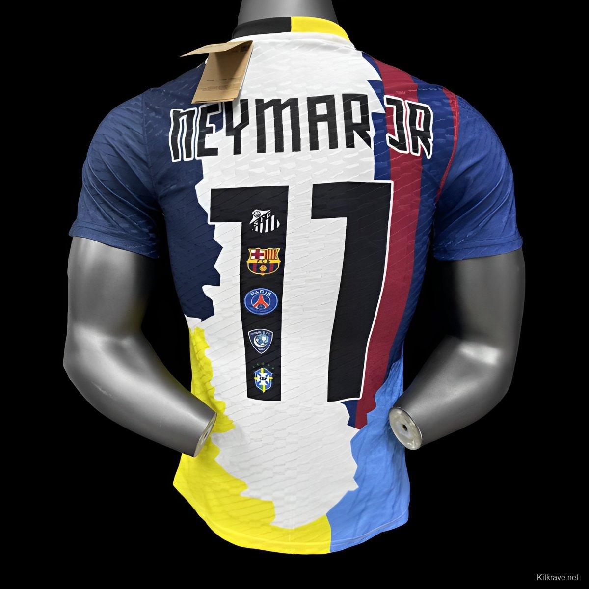 Player Version 25/26 Neymar JR Barcelona/PSG/Santos Special Jersey