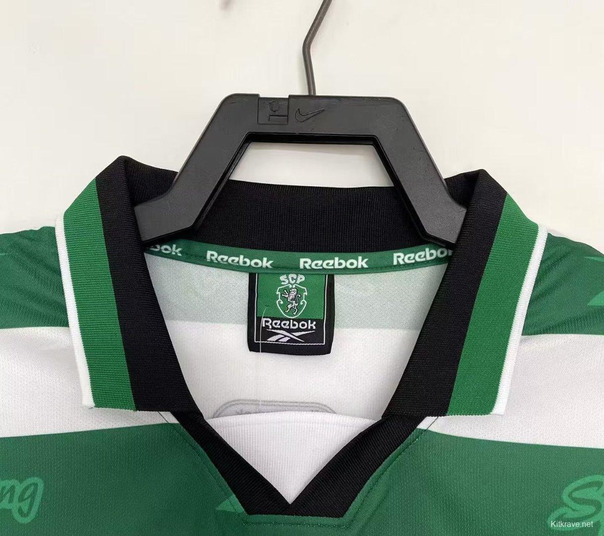 Retro 99/00 Sporting Lisbon Home Jersey