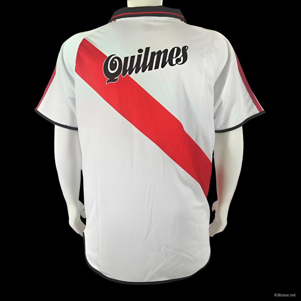 Retro 00/01 River Plate Home Jersey