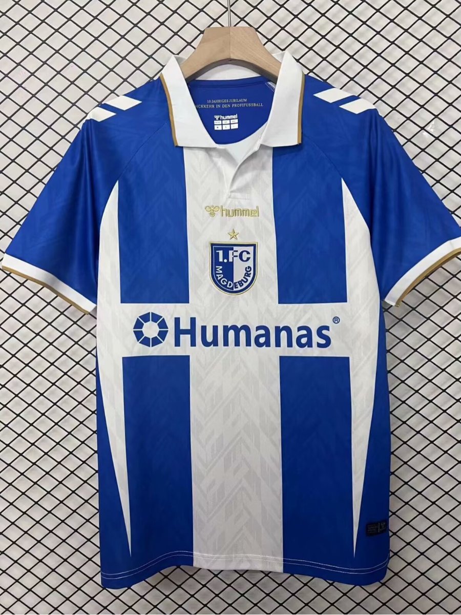 25/26 Magdeburg Home 10Th Anniversary Jersey