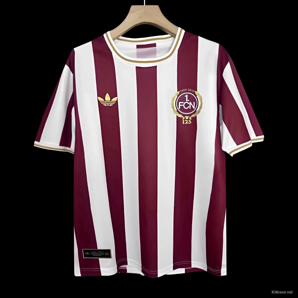 25/26 Nurnberg 125Th Anniversary Home Jersey