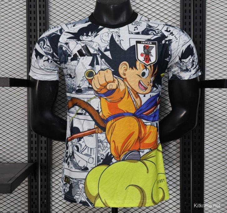 Player Version 2025 Japan White with Dragon Ball Manga Jersey