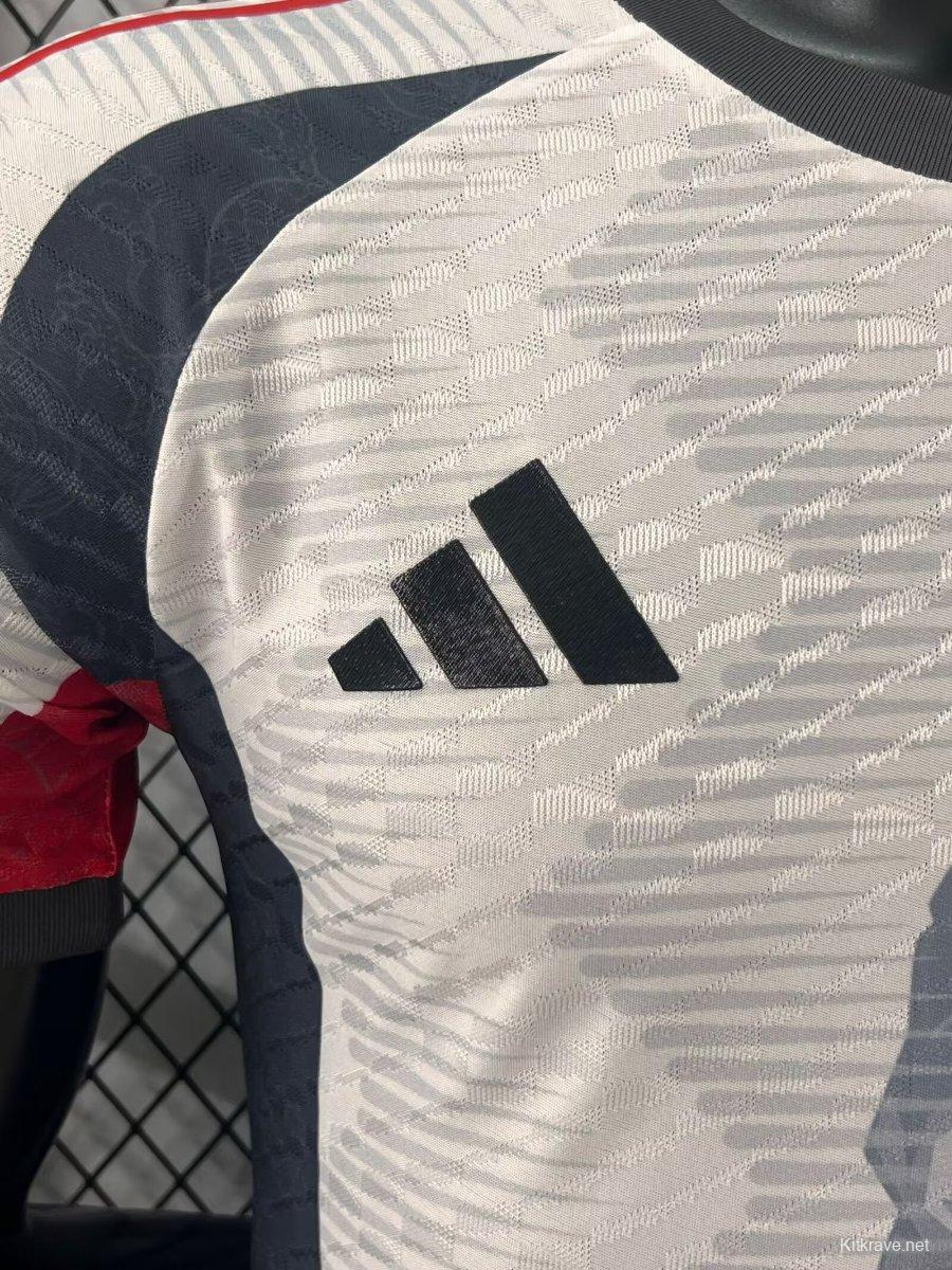 Player Version 2025 Mexico White with Aztec Warrior Jersey