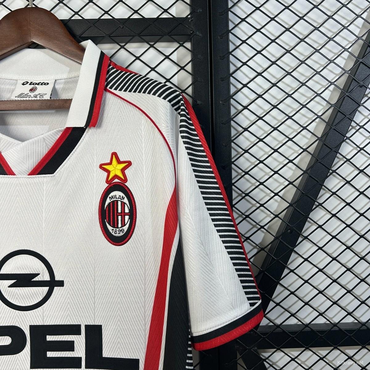 Retro 98/99 AC Milan Away Jersey