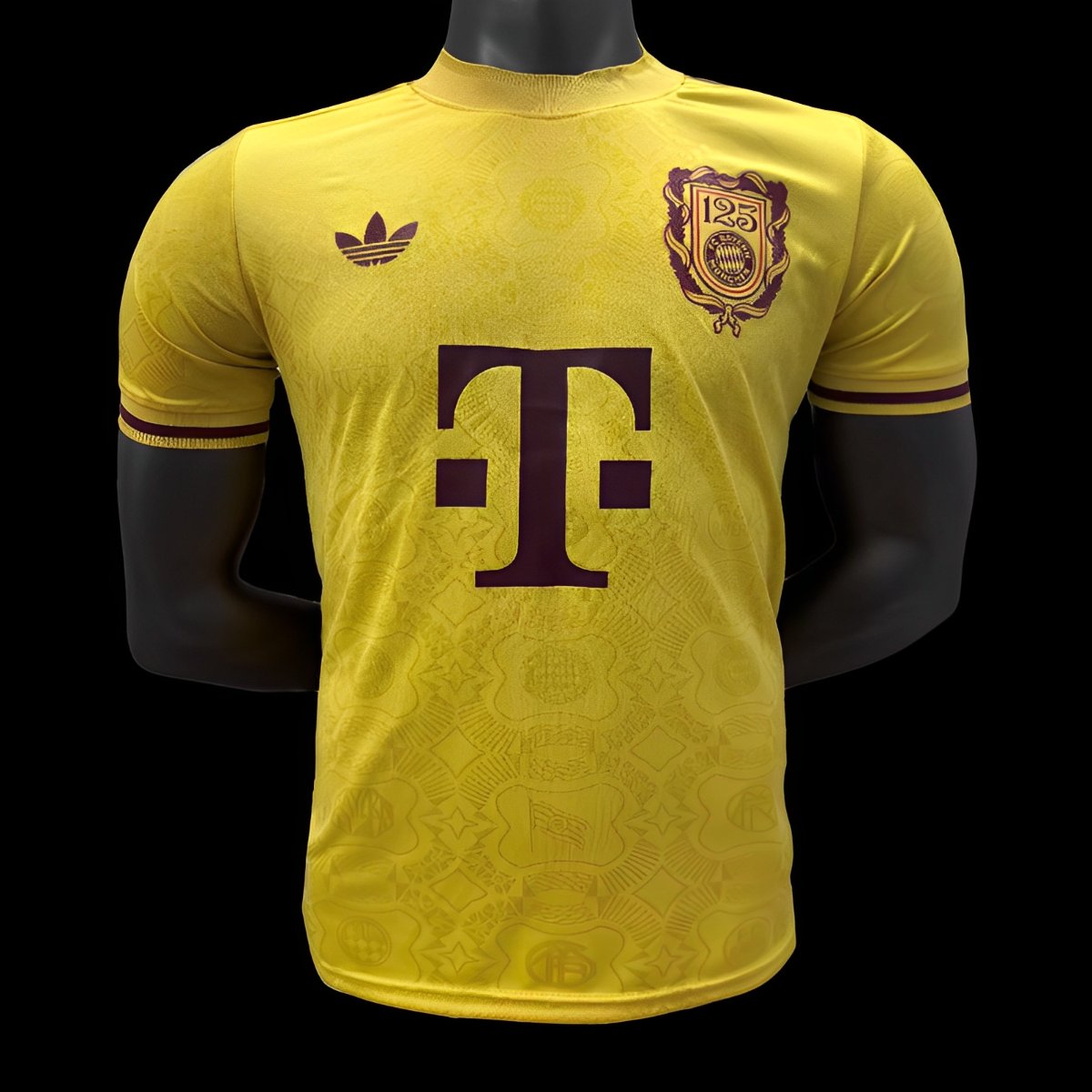 Player Version 25/26 Bayern Munich 125Th Anniversary Yellow Jersey