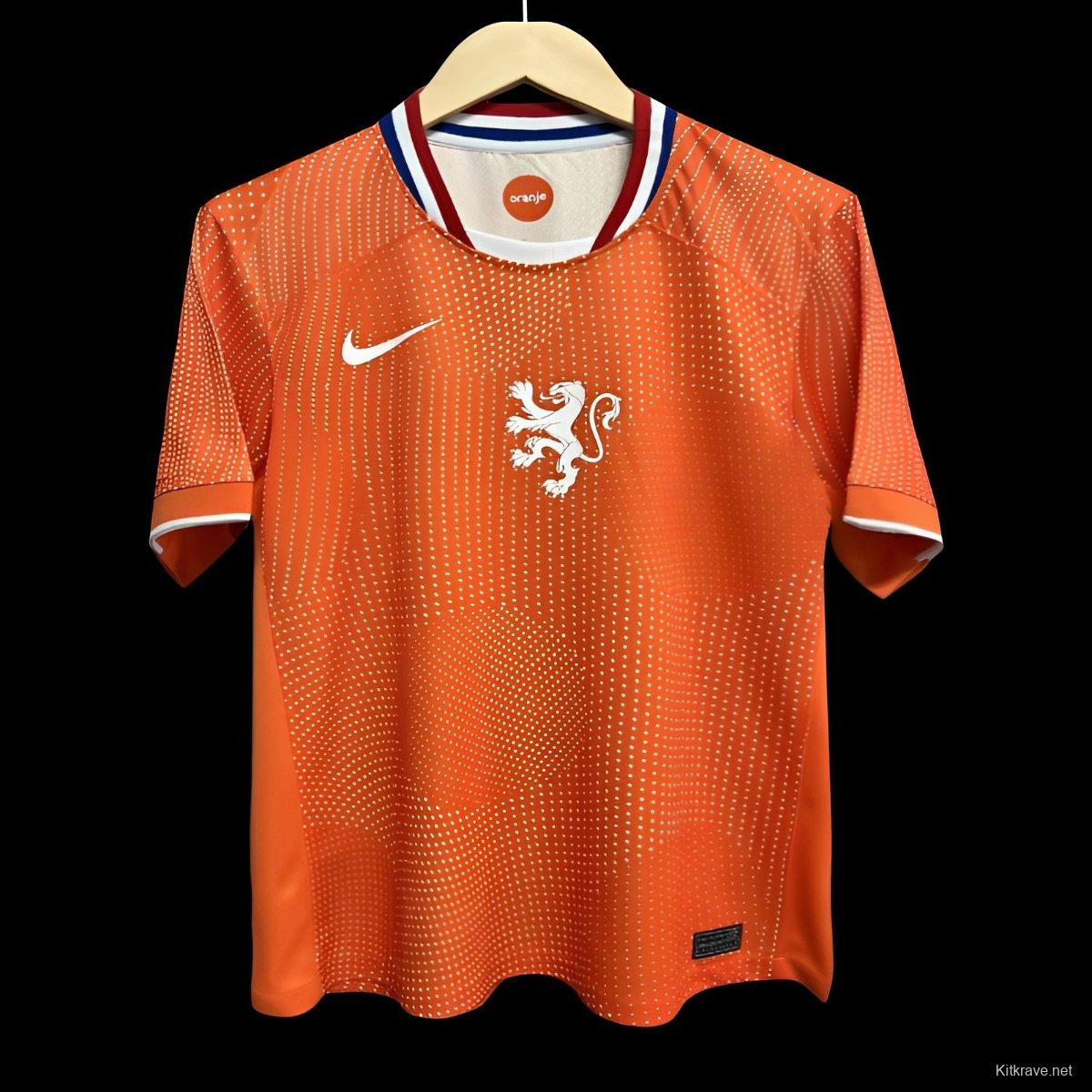 2025 Netherlands Home Jersey