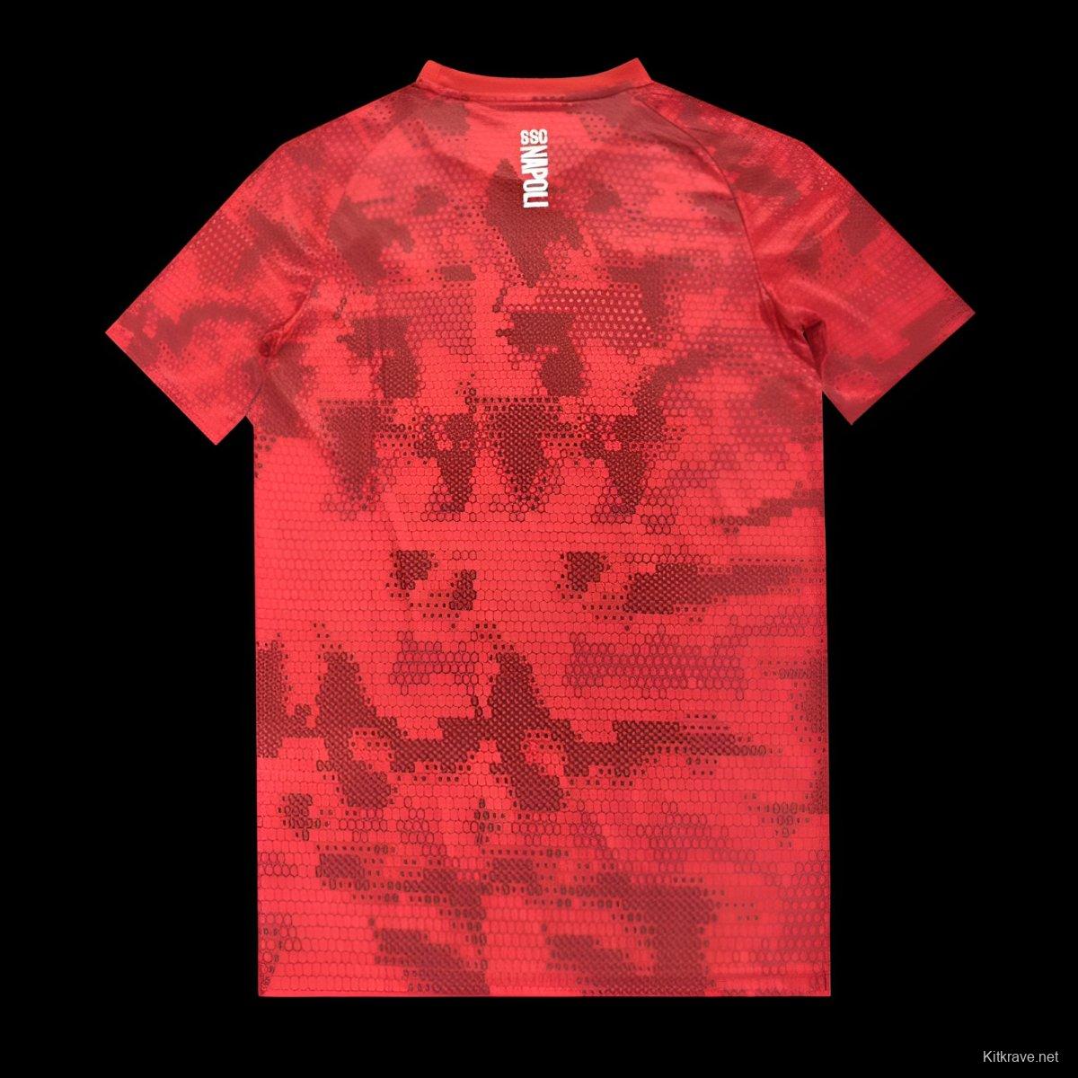 25/26 Napoli Red Pre-Match Jersey