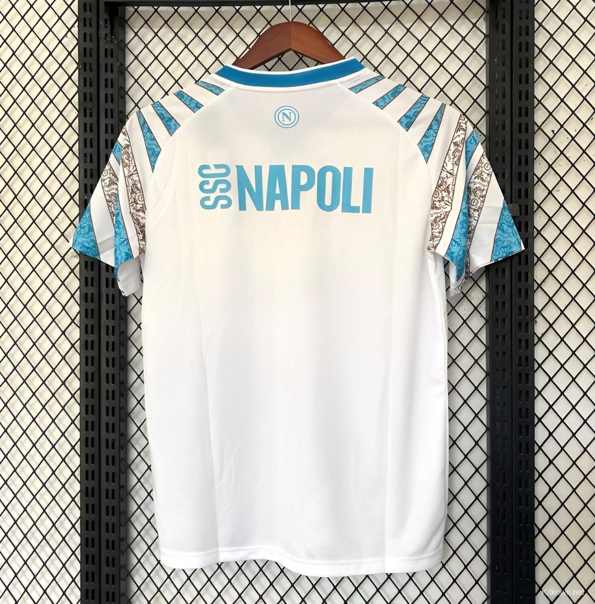 25/26 Napoli WHITE Pre-Match Jersey