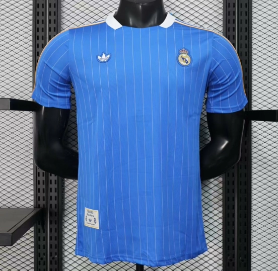 Player Version 25/26 Real Madrid Blue Casual Jersey