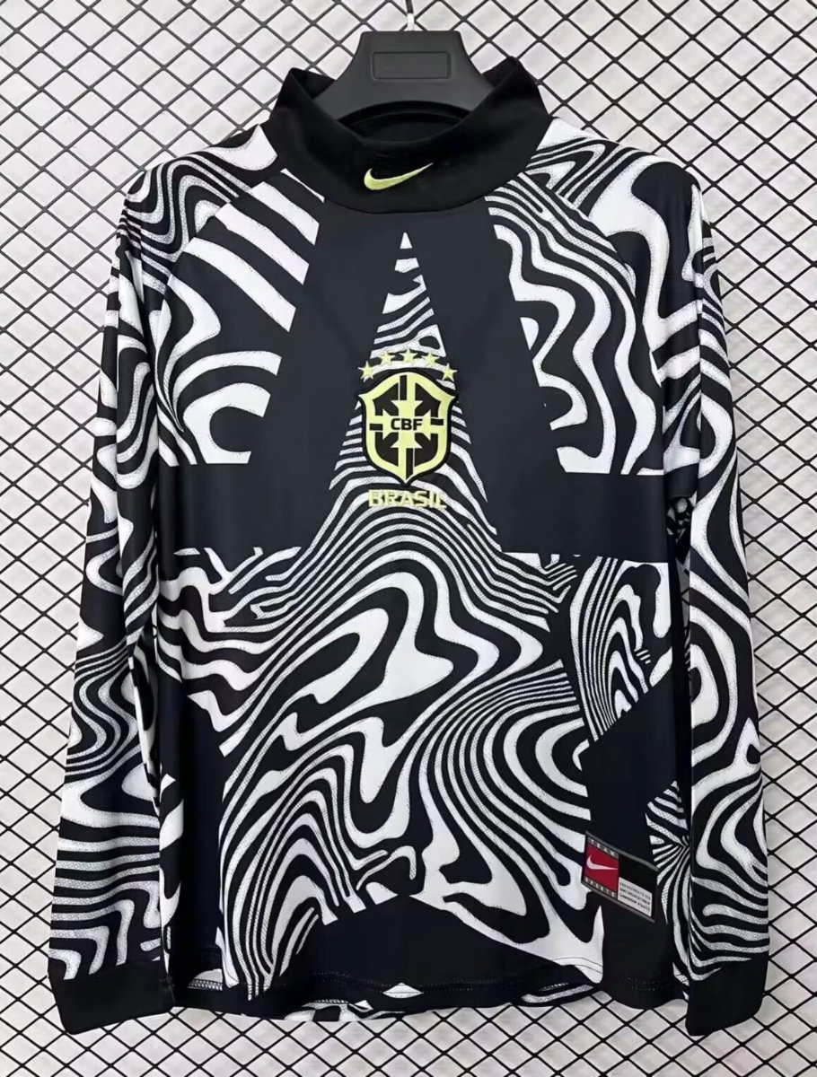 2026 Brazil Goalkeeper Long Sleeve Jersey