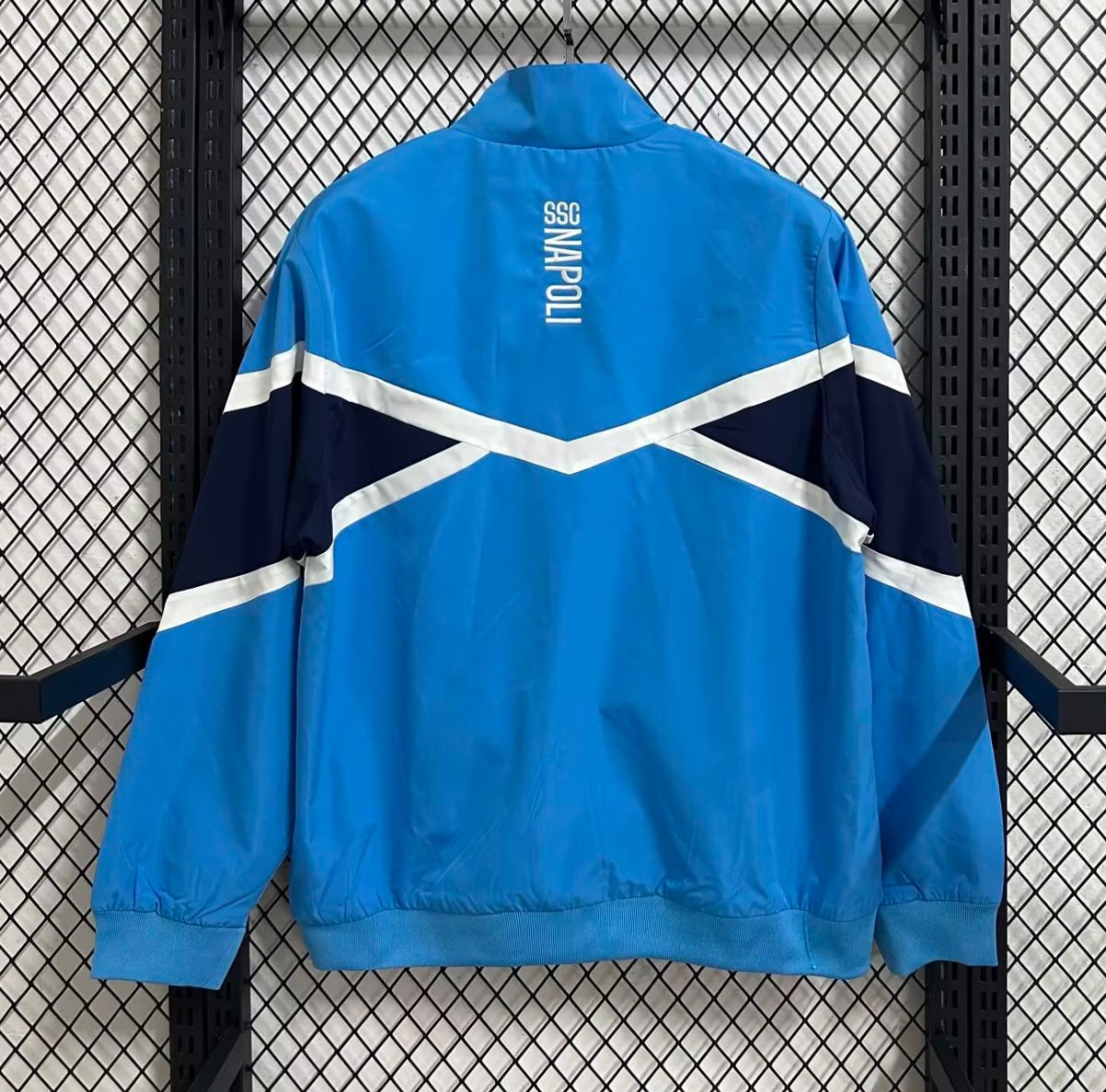 25/26 Napoli Blue Full Zipper Windbreaker