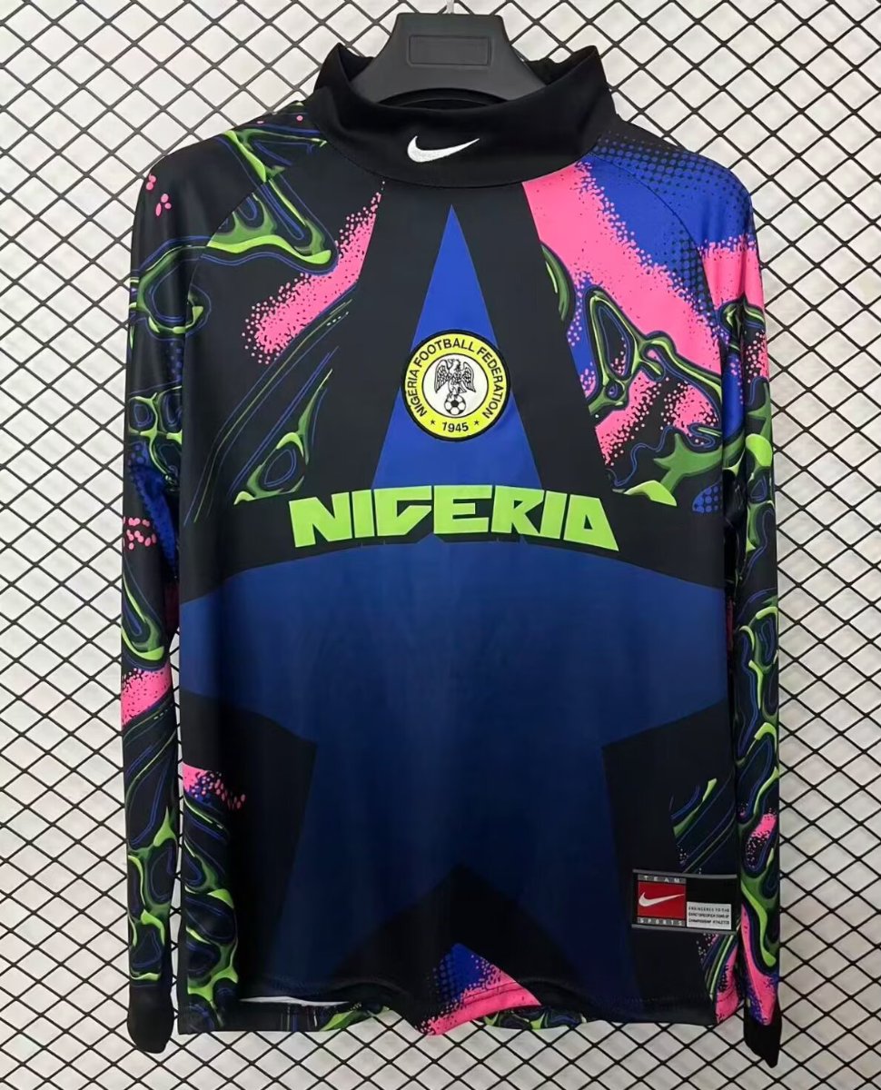 2026 Nigeria Hollywood Goalkeeper Long  Sleeve Jersey