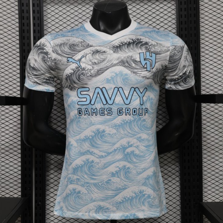 Player Version 26/27 Al-Hilal SFC White & Blue  Special Edition Away Jersey