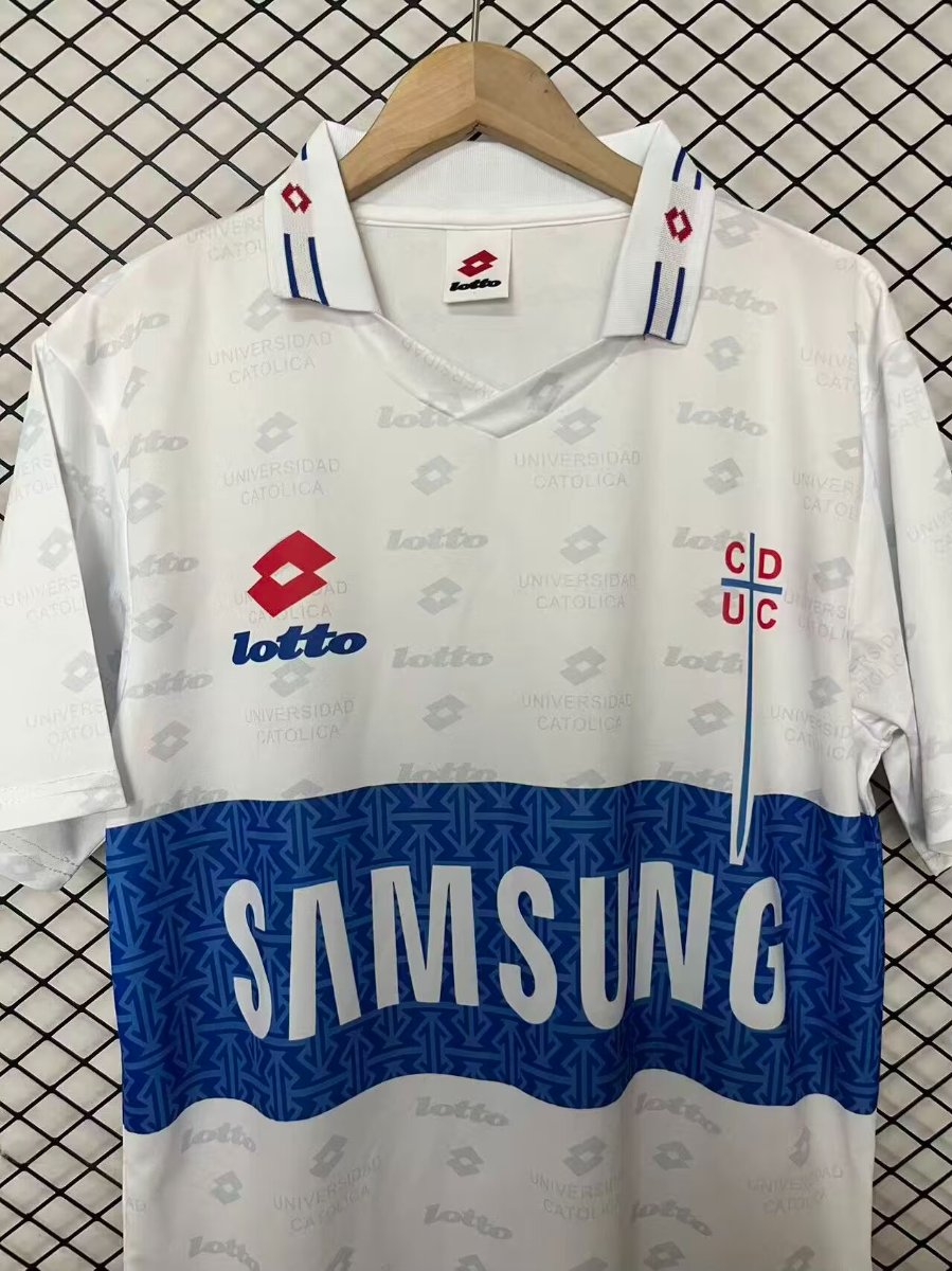 Retro 96/97 Universidad Catolica Chile Home Jersey