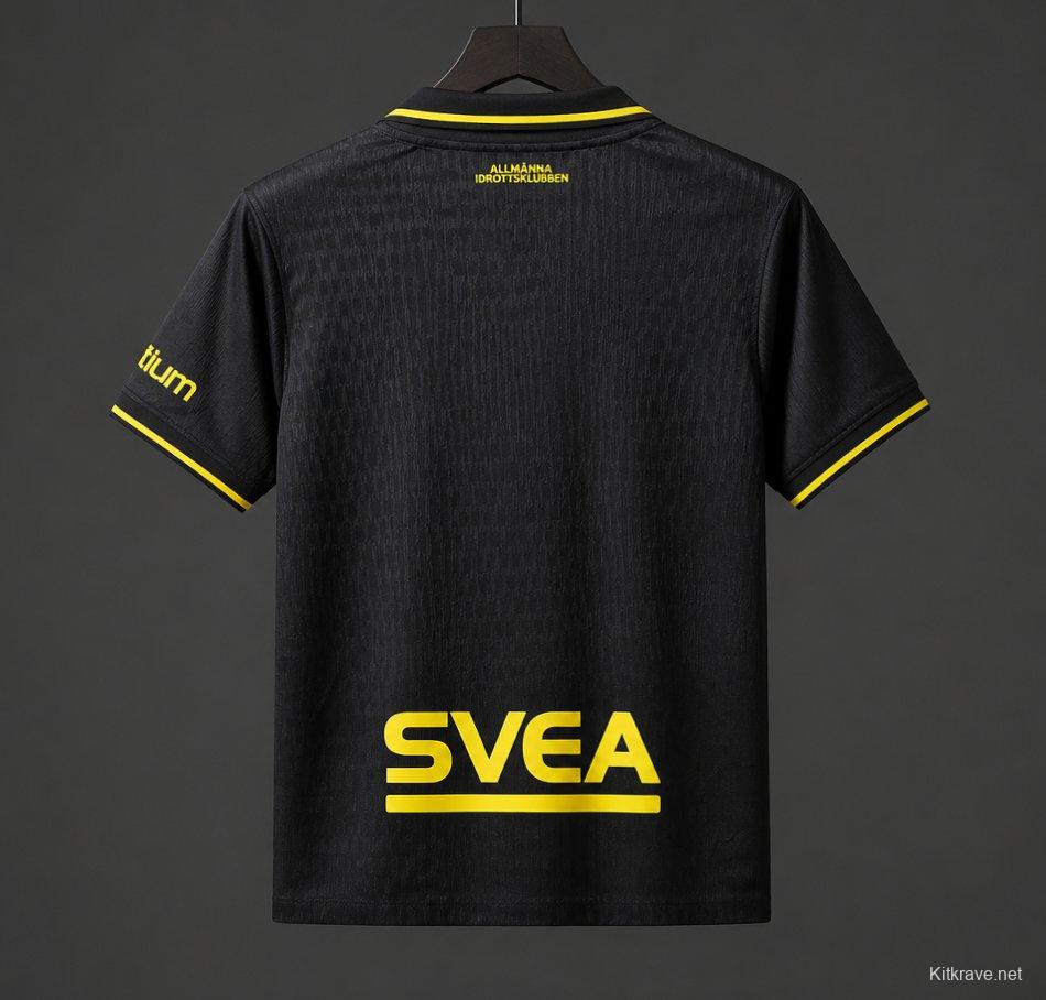 26/27 AIK Stockholm Home Black Jersey