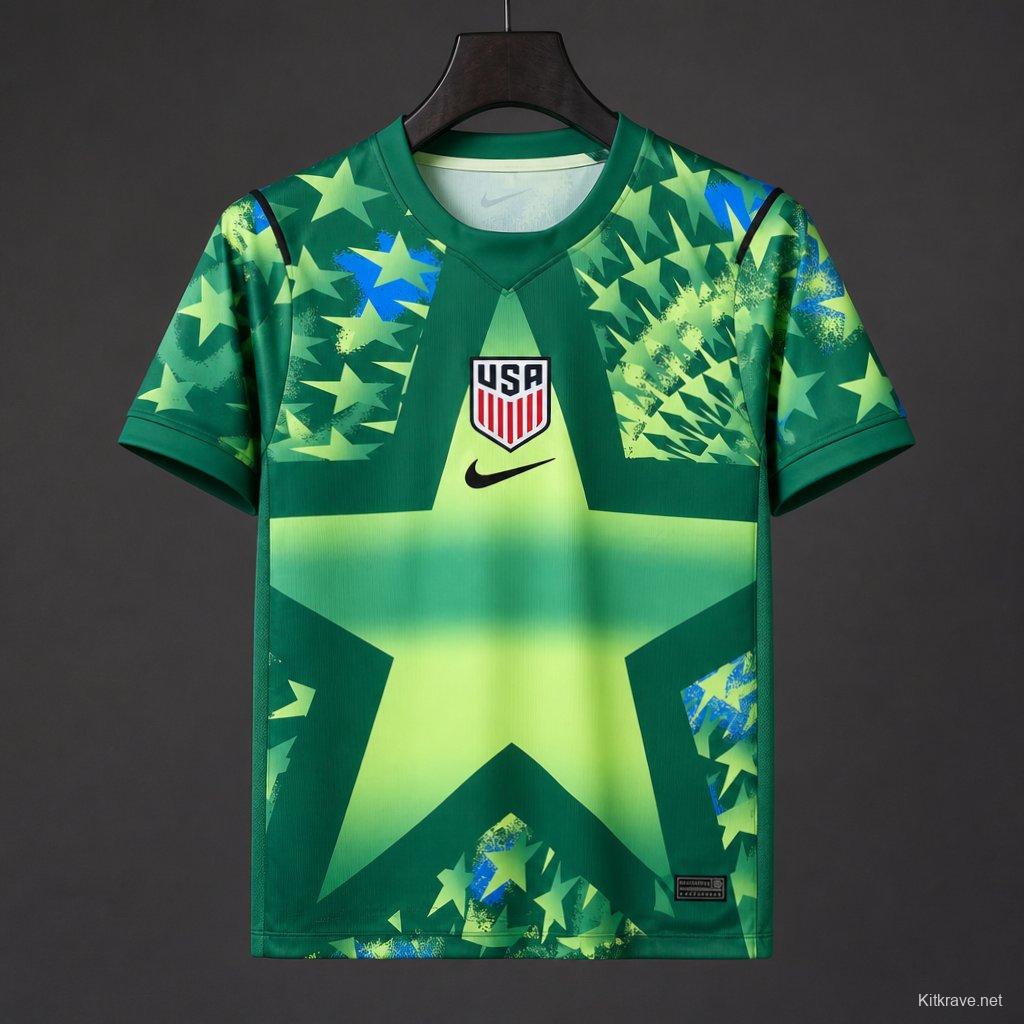 2026 USA Green Goalkeeper Jersey