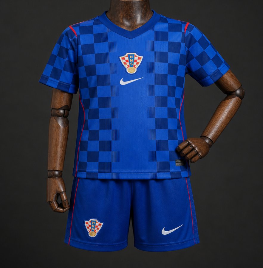 2026 Kids Croatia Away Jersey