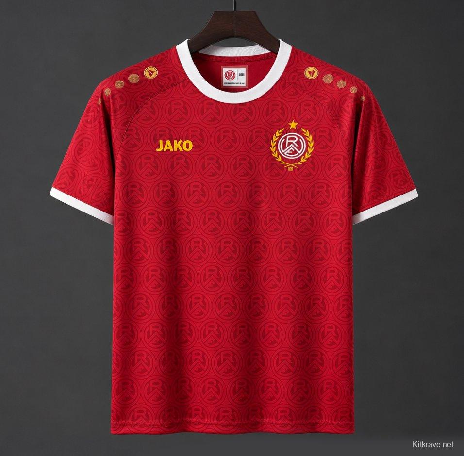26/27 Rot-Weiss Essen 100Th Anniversary Red Jersey